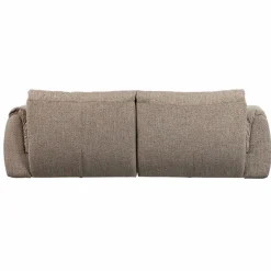 Woood Baggy 2-zits bank geweven stof bruin melange