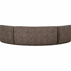 Woood Batavier half ronde bank 6-zits bruin melange Sale