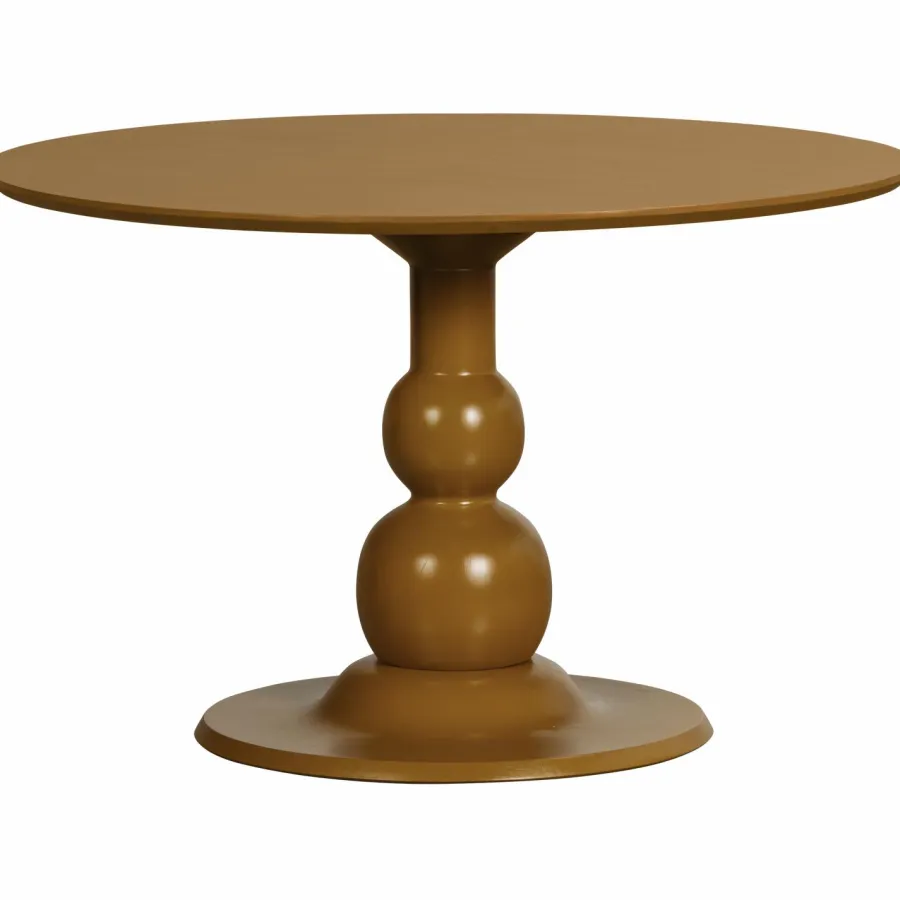 Woood BLANCO eettafel O120CM mango hout honinggeel Sale