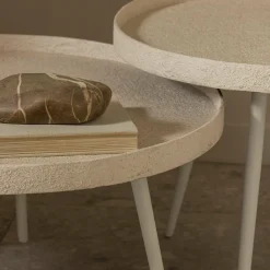 Woood Bounds bijzettafel l hout/metaal naturel 44xø58 Sale