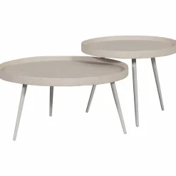 Woood Bounds bijzettafel l hout/metaal naturel 44xø58 Sale