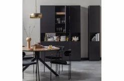 Woood Bruno Eettafel Rond Mdf Walnoot Ø120cm Best