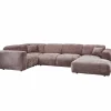 Woood CLOUD hoekbank links geweven chenille taupe Online
