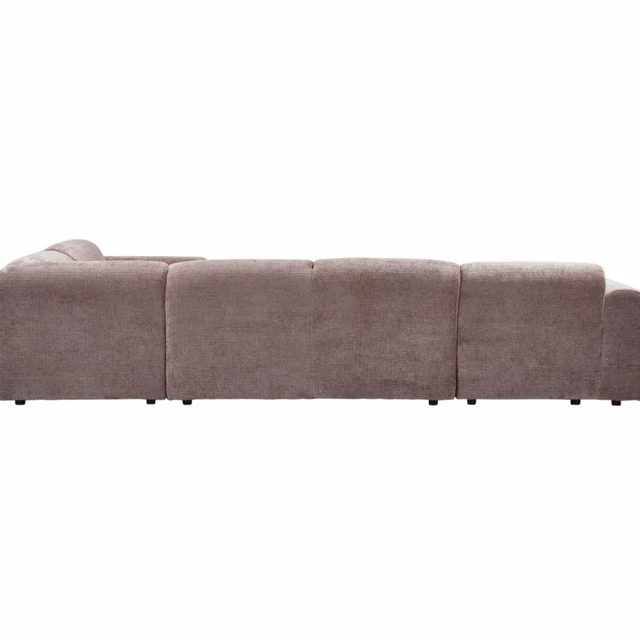 Woood CLOUD hoekbank rechts geweven chenille taupe Clearance