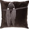 Woood Coco Kussen Fluweel Ash 50x50 Outlet
