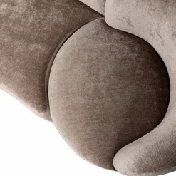 Woood Combi-popular: bankje + fauteuils taupe New