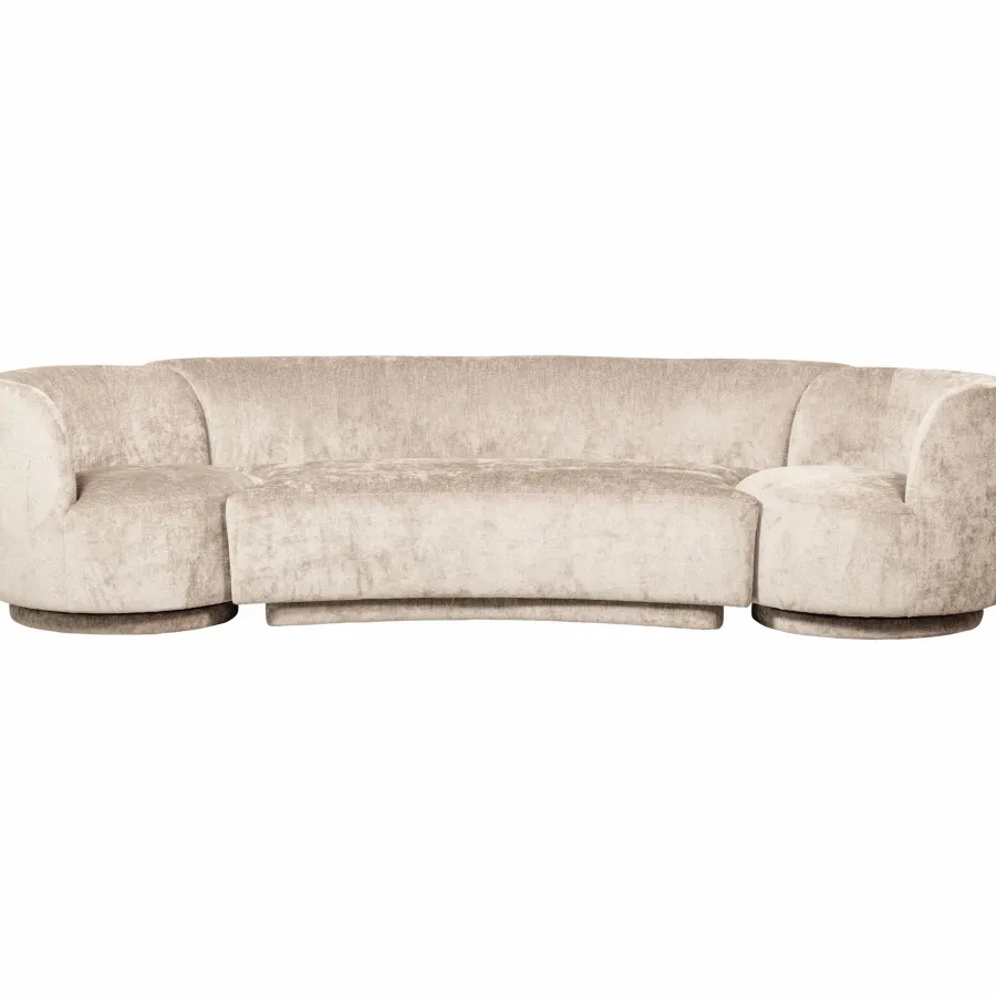 Woood Combi-popular: bankje + fauteuils naturel Online