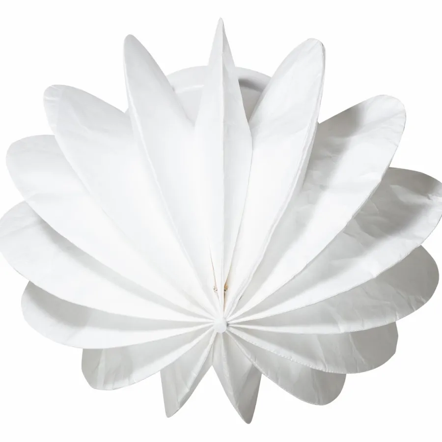 Woood DALIA plafond/wandlamp tyvek papier wit 28xO40CM New