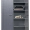 Woood Dennis Kast Grenen Steel Grey Geborsteld [fsc] Sale