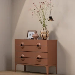 Woood Elle hanglamp klein glas bruin Online