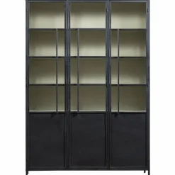 Woood Exhibit vitrinekast XL metaal zwart Online