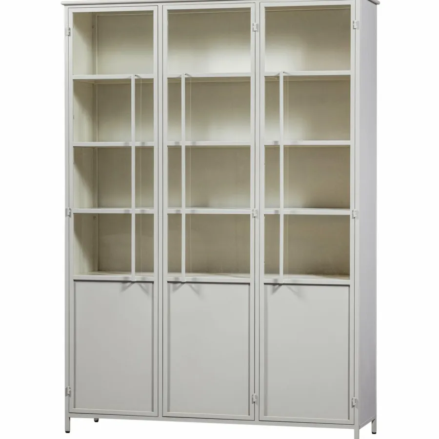 Woood Exhibit vitrinekast XL metaal zand Online