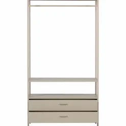 Woood Ferris open kledingkast 100 cm metaal zand Outlet