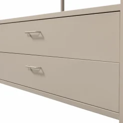 Woood Ferris open kledingkast 100 cm metaal zand Outlet