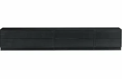 Woood Finca Tv Meubel 100cm Grenen Zwart [fsc] Sale