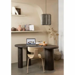 Woood FORM houten stoel met metalen poot zand Sale