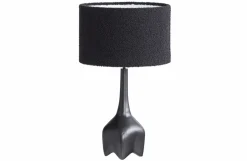 Woood Foss Tafellampvoet Aluminium Antique Zwart/bruin Best
