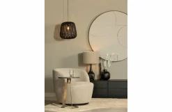 Woood Foss Tafellampvoet Aluminium Antique Zwart/bruin Best