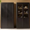 Woood Gunnar opbergkast grenen matzwart/mud [fsc] Outlet