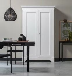 Woood Isabel Brocante Kast Grenen Wit [fsc] Hot