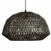 Woood Kace Hanglamp Jute Zwart Ø45cm New