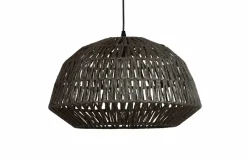 Woood Kace Hanglamp Jute Zwart Ø45cm New