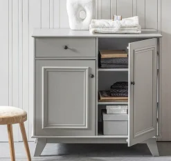 Woood Lily Opbergkast 1 Lade + 2 Deuren Grenen Clay [fsc] Discount