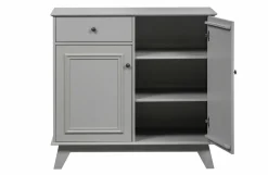 Woood Lily Opbergkast 1 Lade + 2 Deuren Grenen Clay [fsc] Discount