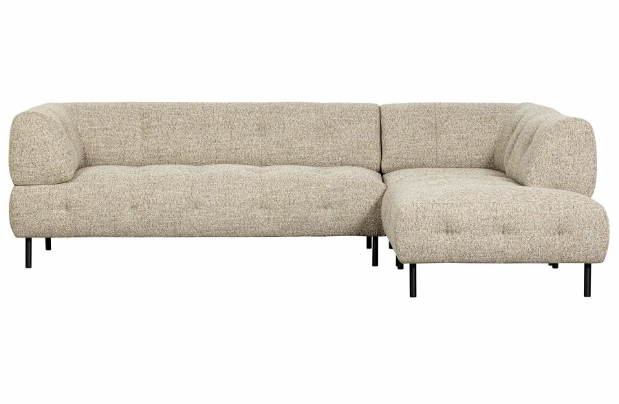 Woood Lloyd Hoekbank Rechts Grof Geweven Naturel Melange Outlet