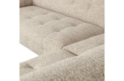 Woood Lloyd Hoekbank Rechts Grof Geweven Naturel Melange Outlet