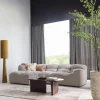 Woood Loft vloerlamp xl metaal/boucle tapenade 187xo35cm Clearance