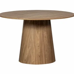 Woood Maan eettafel rond mdf walnoot ø120cm Best