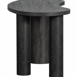 Woood MAAN organisch sidetable/bureau MDF donkerbruin Best