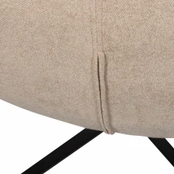 Woood Maudi draaifauteuil naturel Discount