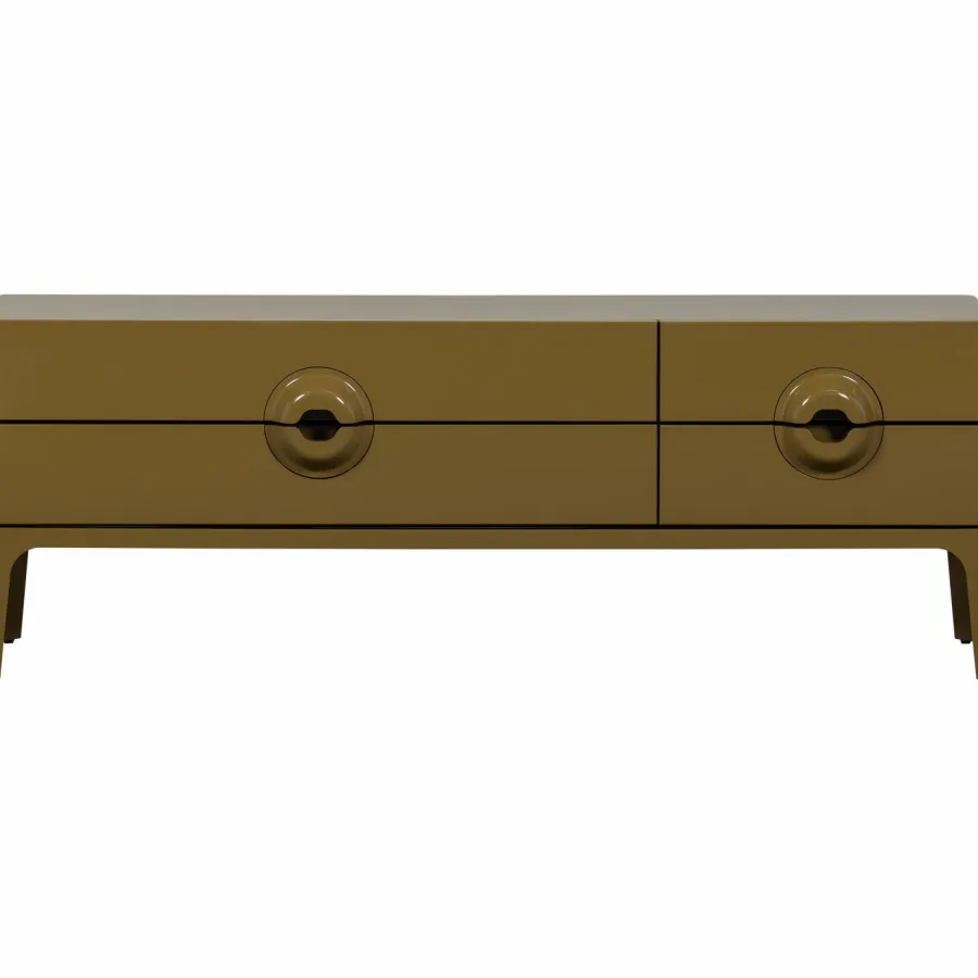 Woood Merge tv meubel hout honinggeel Clearance