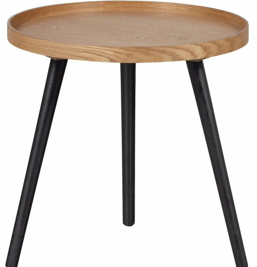 Woood Mesa Bijzettafel M Hout Naturel 45xØ45 Discount