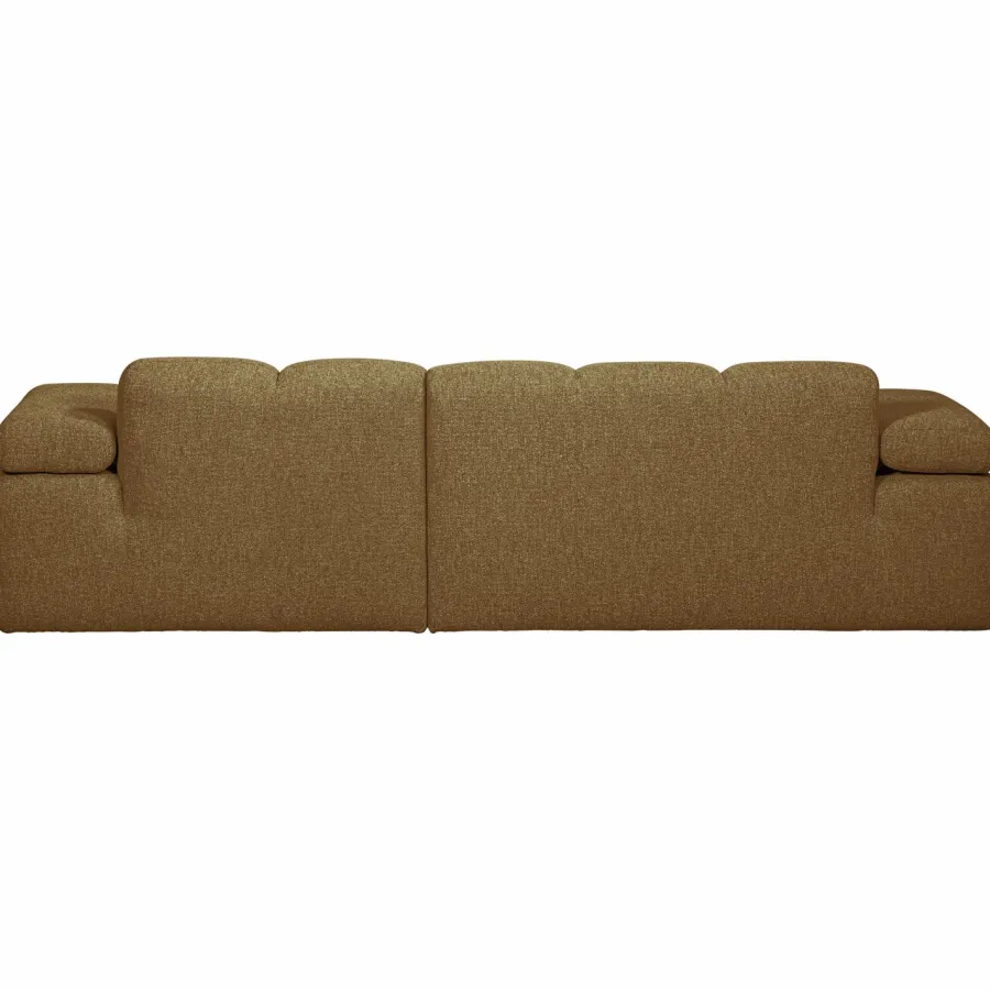 Woood MOJO chaise longue rechts boucle geel bruin melange Online