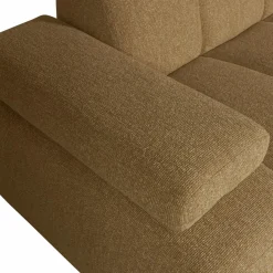 Woood MOJO chaise longue rechts boucle geel bruin melange Online