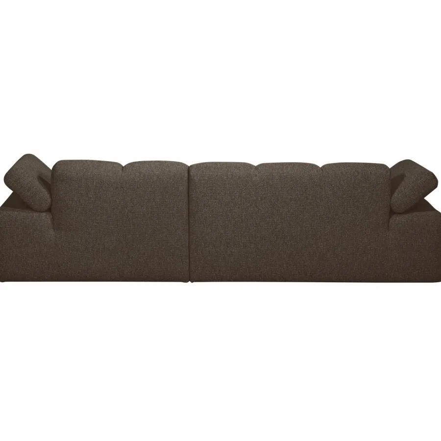 Woood MOJO chaise longue rechts boucle bruin melange Online