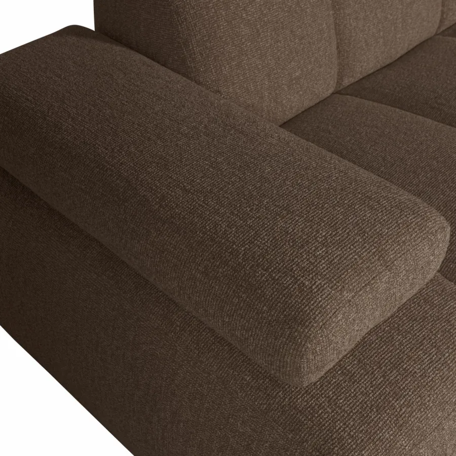 Woood MOJO chaise longue rechts boucle bruin melange Online