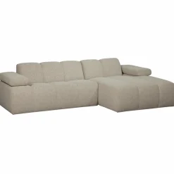 Woood MOJO chaise longue rechts boucle beige melange New