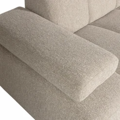 Woood MOJO chaise longue rechts boucle beige melange New