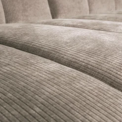 Woood Mojo chaise longue bank links ribstof donkerzand Outlet