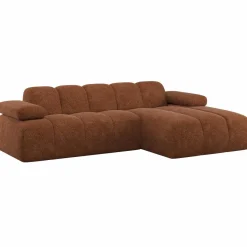 Woood Mojo Chaise Longue Bank Rechts Wollig Roestbruin Discount