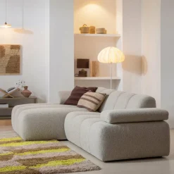 Woood MOJO chaise longue links boucle beige melange Sale