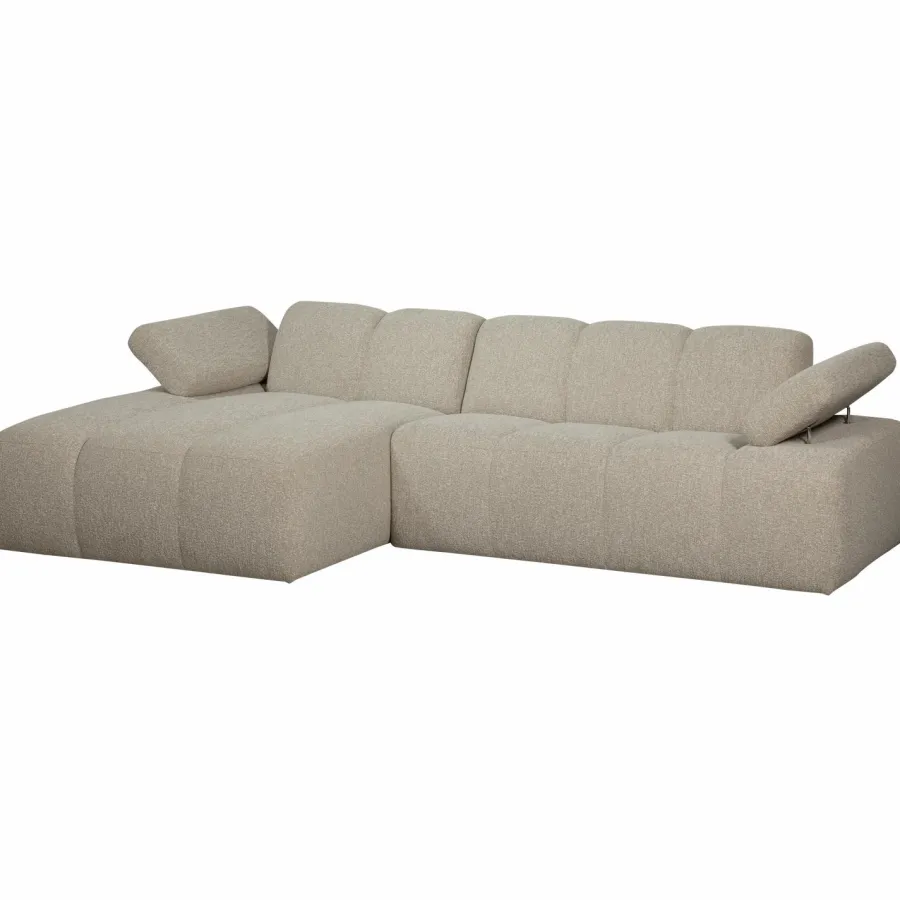 Woood MOJO chaise longue links boucle beige melange Sale