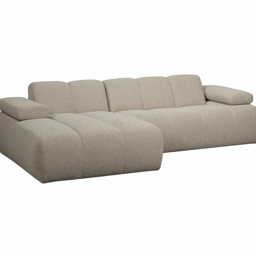 Woood MOJO chaise longue links boucle beige melange Sale