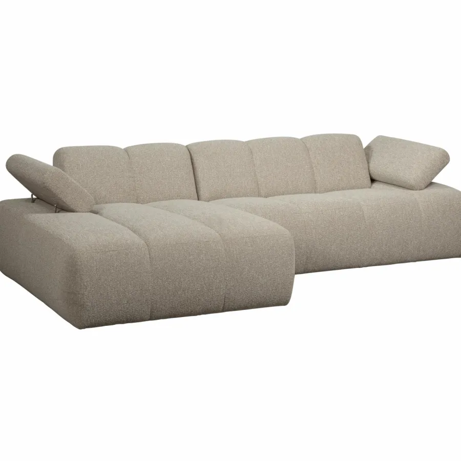 Woood MOJO chaise longue links boucle beige melange Sale