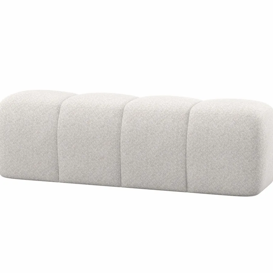 Woood Mojo Eetbankje 164 Cm Wollig Ecru New