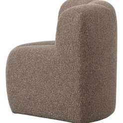 Woood Mojo Eetbankje Hoek Met Rugleuning Boucle Bruin Melange Outlet